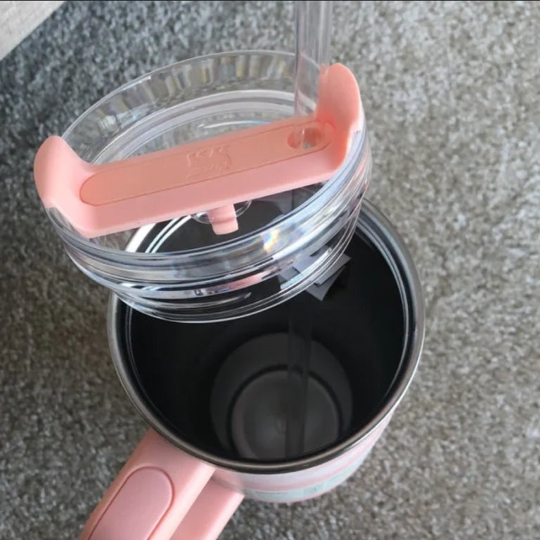Peach Tie Dye Adventure Quencher Tumbler